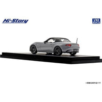 HS491AG Hi-Story 1/43 MAZDA ROADSTER S Leather Packege (2024)  エアログレーメタリック