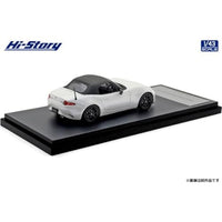 HS491WH Hi-Story 1/43 MAZDA ROADSTER S Leather Packege (2024)  スノーフレイクホワイトパールマイカ
