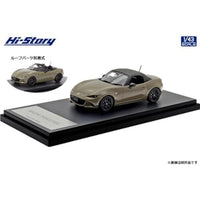 HS491ZS Hi-Story 1/43 MAZDA ROADSTER S Leather Packege (2024)  ジルコンサンドメタリック
