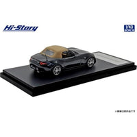 HS492BK Hi-Story 1/43 MAZDA ROADSTER S Leather Packege V Selection (2024)  ジェットブラックマイカ