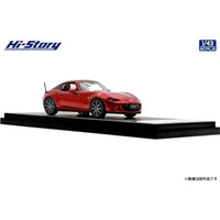 HS493RE Hi-Story 1/43 MAZDA ROADSTER RF VS (2024)  ソウルレッドクリスタルメタリック