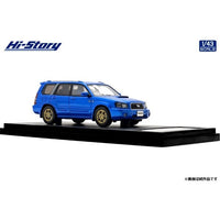 HS515BL Hi-Story 1/43 SUBARU FORESTER XT WR-Limited (2004) WRブルー・マイカ