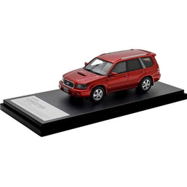 HS515RE Hi-Story 1/43 SUBARU FORESTER XT (2002) コアレッド・メタリック