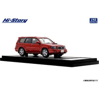 HS515RE Hi-Story 1/43 SUBARU FORESTER XT (2002) コアレッド・メタリック