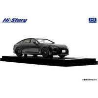 HS525BK Hi-Story 1/43 Toyota CROWN Z BLACK PACKAGE (2024) プレシャスブラックパール