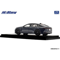 HS525GY Hi-Story 1/43 Toyota CROWN Z BLACK PACKAGE (2024) マッシブグレー