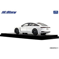 HS525WH Hi-Story 1/43 Toyota CROWN Z BLACK PACKAGE (2024) プレシャスホワイトパール