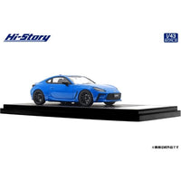 HS563BL Hi-Story 1/43 Toyota GR86 RZ (2023) ブライトブルーⅡ