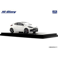 HS574WH Hi-Story 1/43 Toyota GR YARIS RZ 'High performance' (2025) スーパーホワイトⅡ