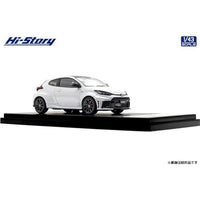 HS574WP Hi-Story 1/43 Toyota GR YARIS RZ 'High performance' (2025) プラチナホワイトパールマイカ
