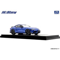 HS575BL Hi-Story 1/43 Toyota GR SUPRA RZ (2025) ドーンブルーメタリック