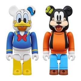 BE@RBRICK DONALD DUCK & GOOFY 2PCS SET