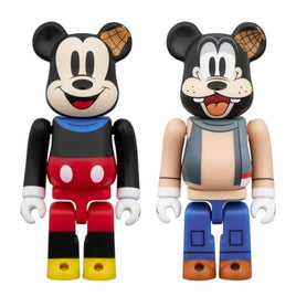 BE@RBRICK MICKEY MOUSE & GOOFY(Lonesome Ghosts Ver.) 2PCS SET