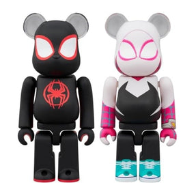 BE@RBRICK SPIDER-MAN(Miles Morales) & SPIDER-GWEN 2PCS SET