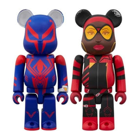 BE@RBRICK SPIDER-MAN 2099 & SPIDER-WOMAN 2PCS SET