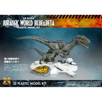 1/8スケール ジュラシック・ワールド/新たなる支配者: ヴェロキラプトル 'ブルー'&'ベータ' プラスチチックモデルキット