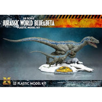 1/8スケール ジュラシック・ワールド/新たなる支配者: ヴェロキラプトル 'ブルー'&'ベータ' プラスチチックモデルキット