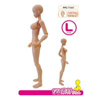 PPC-T141 関節技EX 1/12素材ちゃんL ライトフレッシュ