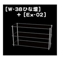 PPC-K128 モデルベース W-38ひな壇 (4㎜)