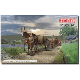 FM60 1/35 帝国陸軍 軍馬輸送隊セット 三九式輜重車 甲