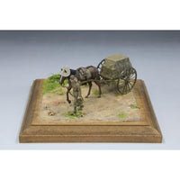 FM60 1/35 帝国陸軍 軍馬輸送隊セット 三九式輜重車 甲