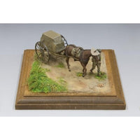 FM60 1/35 帝国陸軍 軍馬輸送隊セット 三九式輜重車 甲