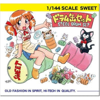 14-P001 1/144 ドラム缶セット(日本/アメリカタイプ・32個入り)