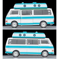 LV-N312a 日産キャラバン キャンピングカー(白/水色)73年式