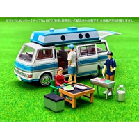 LV-N312a 日産キャラバン キャンピングカー(白/水色)73年式