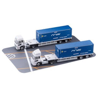 327653 トレーラーコレクション ロジネットジャパン 31ftコンテナトレーラー 2台セット