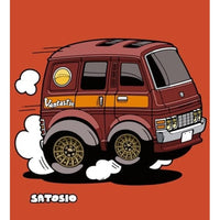 QS-12a 日産キャラバン(初代) カスタム仕様(茶)