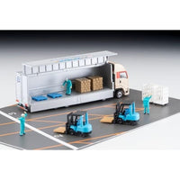 329589 トラックコレクション 物流現場ウィングバンセットD キユーソー便