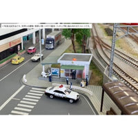 330738 情景小物145 パトカー・警察官