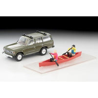 LV-N279e トヨタ ランドクルーザー60  (オリーブ) カヌー、フィギュア付