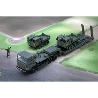 331254 トレーラーコレクション 自衛隊トレーラー 資材運搬車セット