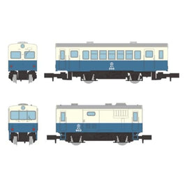 332046 ノスタルジック鉄道 富井電鉄 峠(たお)線 気動車+荷物気動車(キハ202+キニ903・新塗装)2両セット