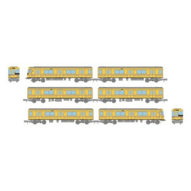 332268 鉄道コレクション 名古屋市交通局名城線・名港線2000形(黄電メモリアルトレイン)6両セット
