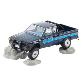 LV-N321b ニッサン トラック 4X4 キングキャブ 北米仕様 (青)
