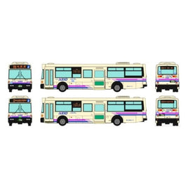 333005 ザ・バスコレクション 京王バスさよなら西工96MC中型ロング車 京王電鉄バスカラー2台セット