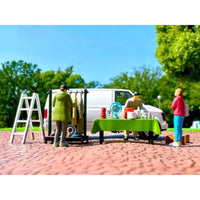 ジオコレ64 #カースナ26a スワップミート (LV-N シボレー アストロ バン付属)