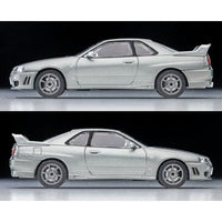 LV-N353a 日産 スカイライン 2ドアスポーツクーペ 25GT TURBO オプションパーツ付(銀) 2000年式