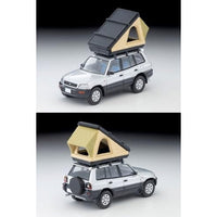 LV-N354c トヨタ RAV4J V (銀) テント、フィギュア付