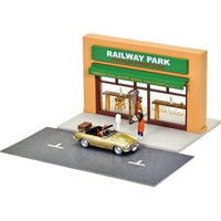 ジオコレ64 #カースナップ27a カフェテラス2 (ホンダS800付属)