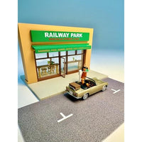 ジオコレ64 #カースナップ27a カフェテラス2 (ホンダS800付属)