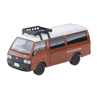 LV-N310d マツダ ボンゴブローニイ バン カスタム仕様 (茶) ルーフキャリア、フィギュア付