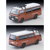 LV-N310d マツダ ボンゴブローニイ バン カスタム仕様 (茶) ルーフキャリア、フィギュア付