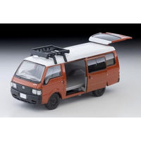 LV-N310d マツダ ボンゴブローニイ バン カスタム仕様 (茶) ルーフキャリア、フィギュア付