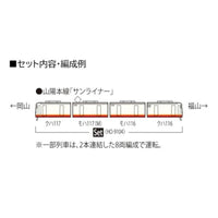 HO-9104 117系近郊電車(サンライナー)セット(4両)