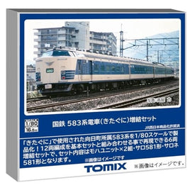 HO-9121 583系電車(きたぐに)増結セット(6両)
