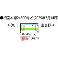 97971 <特企>キハ40 1700形ディーゼルカー(ありがとうキハ40根室線)セット(4両)